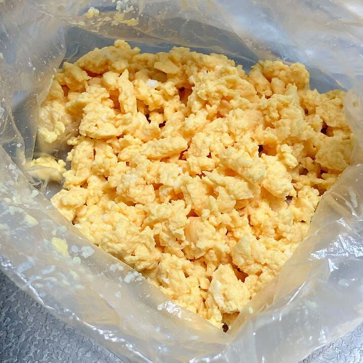 レンジで簡単★炒り卵